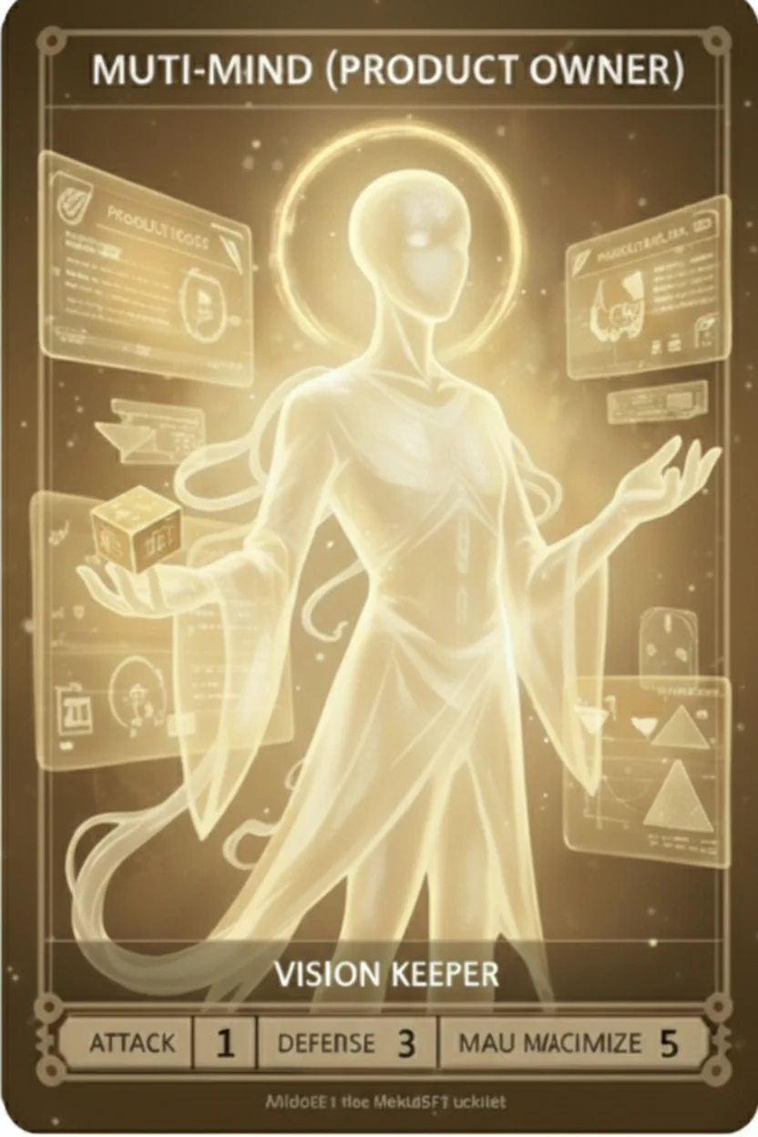 Muti-Mind — Product Owner trading card